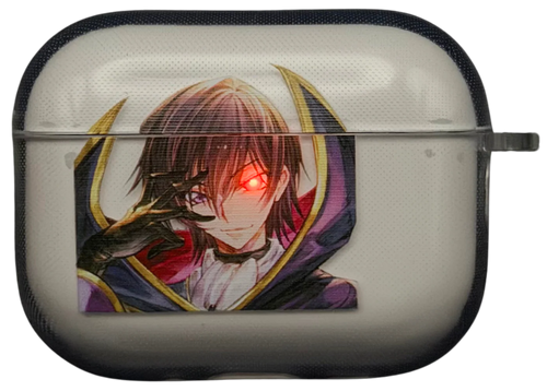 Lelouch vi Britannia purple Anime Airpod Case from Code Geass