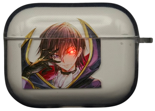 Lelouch vi Britannia purple Anime Airpod Case from Code Geass